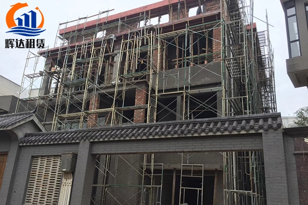 腳手架施工現(xiàn)場