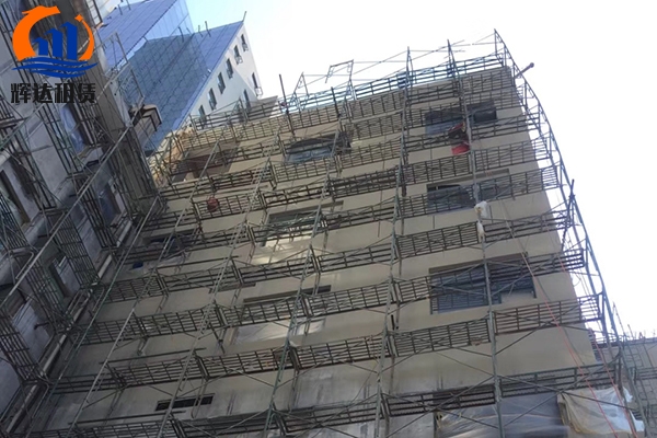 腳手架施工現(xiàn)場